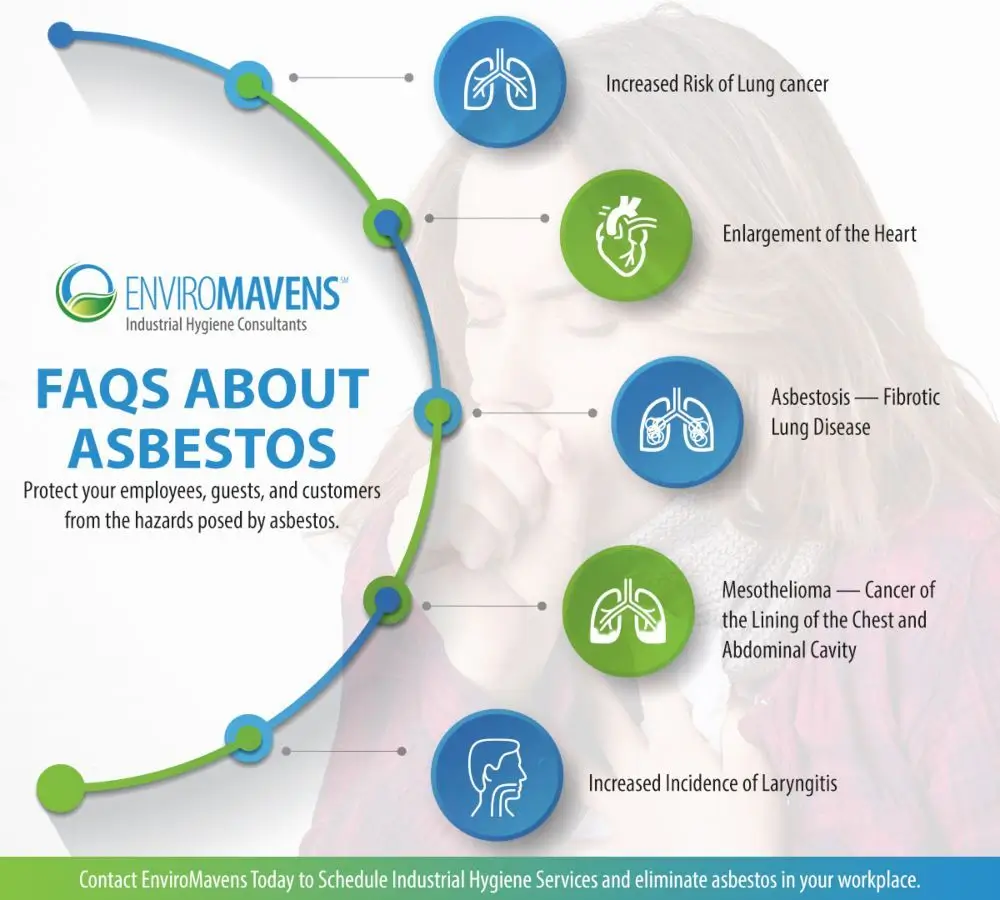 FAQs About Asbestos Infographic