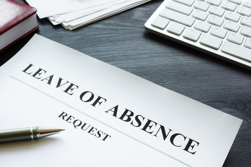 A Paper showcasing Leave of Absence request