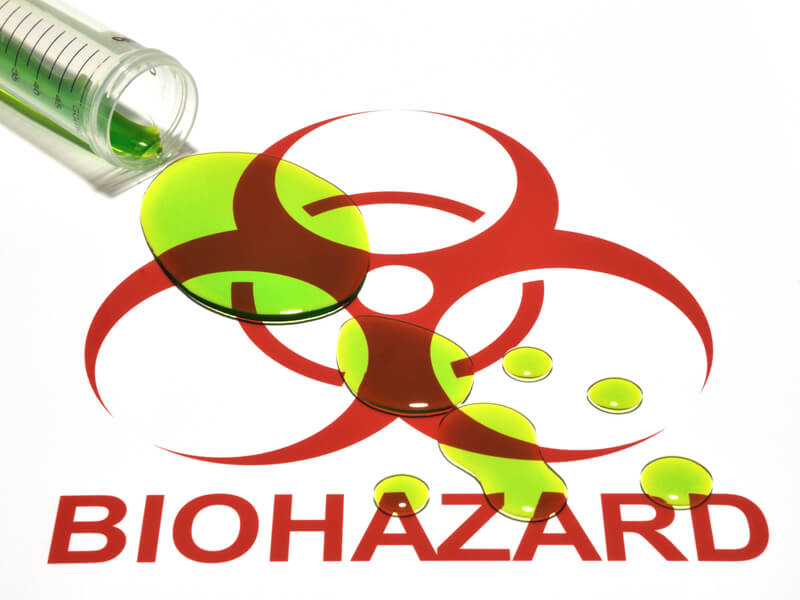 Biohazard chemicals in the workplace